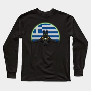 Anubis Greece Long Sleeve T-Shirt